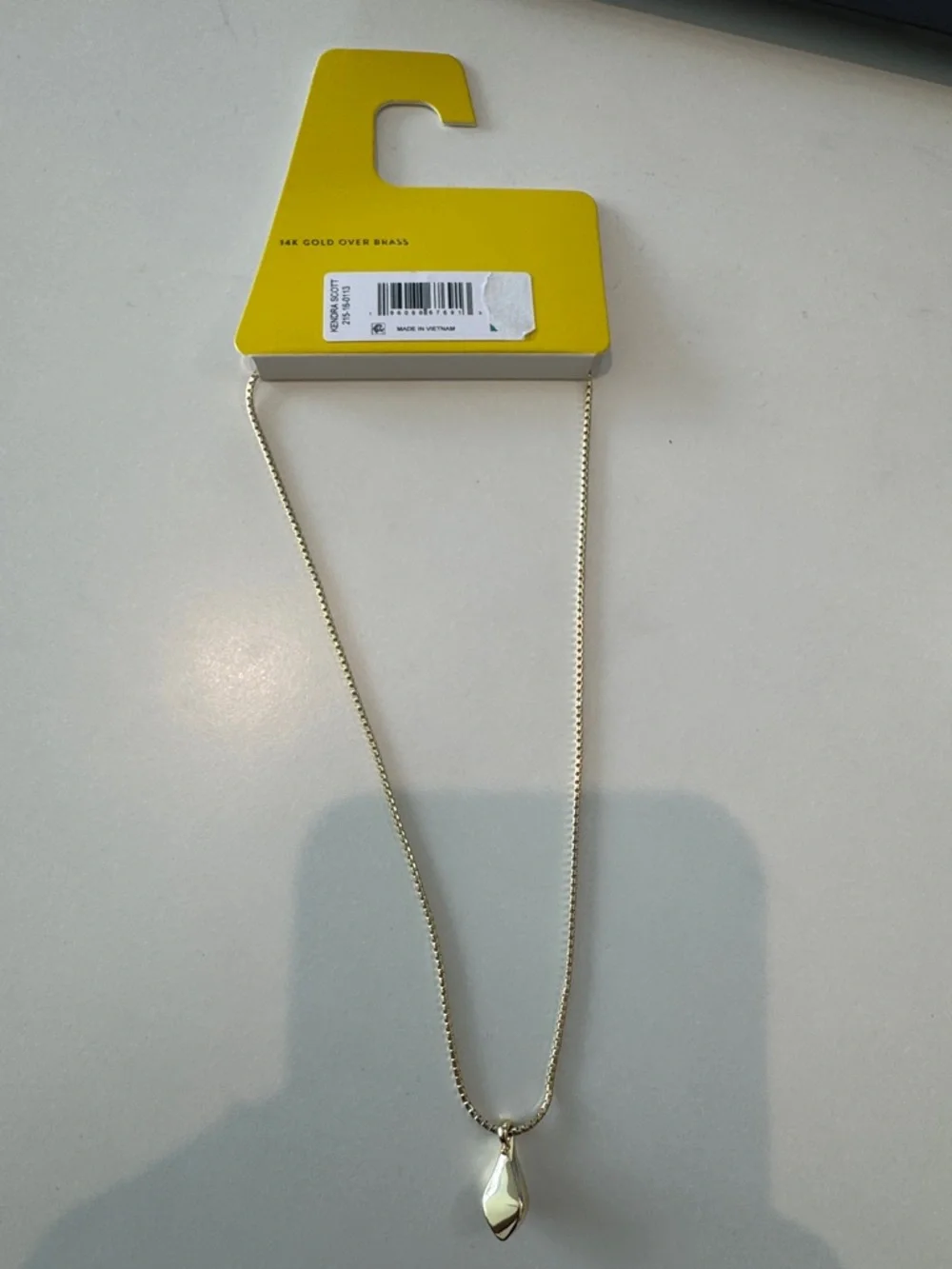 Kendra Scott pendant necklace 14k Gold over Brass - Picture 3 of 6